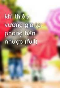 Khí Thiếp Vương Gia